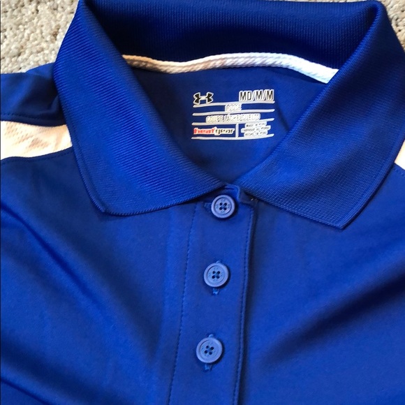 NWT Women’s Under Armour Color Block Polo Shirt - Picture 8 of 12